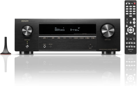 DENON | 7.2 Ch. 175W 8K AV Receiver with HEOS Built-in | AVR-X1800H