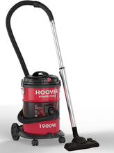 HOOVER | Power Force Tank Vacuum Cleaner 18Ltr 1900W Red | HT87-T1-ME