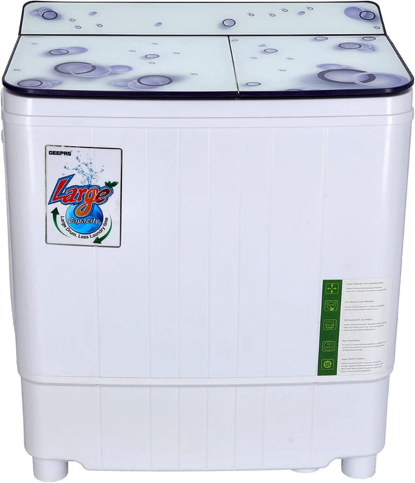 GEEPAS | Semi Automatic Mini Washing Machine 3.5Kg 360W | GSWM6473
