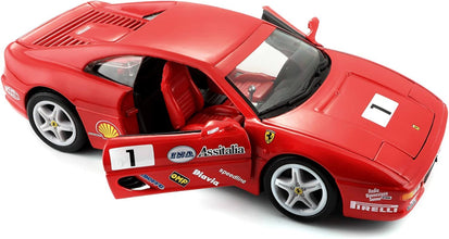 BBURAGO | 1:24 Scale Ferrari F355 Challenge Red | 47526306