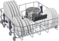 BEKO | Dishwasher 15 Place Settings 8 Programs Silver | DFN28420S