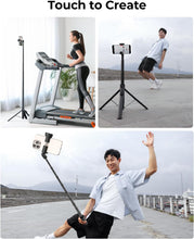 SMALLRIG | One-Touch Deploy Selfie Stick Tripod Black | ST30