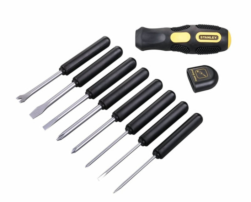 STANLEY | 9-Way Screwdriver Multifunctional Set 10Pcs | 0-62-511