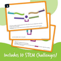 LEARNING RESOURCES UK| Tumble Trax Magnetic Marble Run (5+ Years) | LER2821