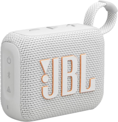 JBL|  Go 4 White Ultra-Portable Waterproof Speaker | 301001000000634