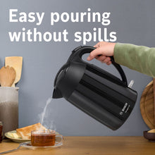 BOSCH | DesignLine 1.7Ltr Kettle Stainless Steel Black | TWK3P423GB