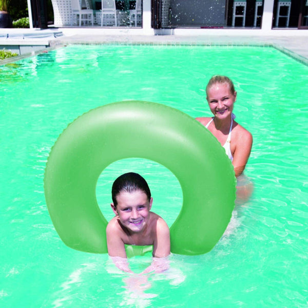 BESTWAY | Frosted Neon Swim Ring Assorted 36"/91cm | BES115TOY00249