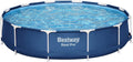 BESTWAY | Steel Pro Pool Swimming Pool Set Above Ground Round Paddling With Filter Pump 12x30-3.66mx76cm | BES115TOY01897
