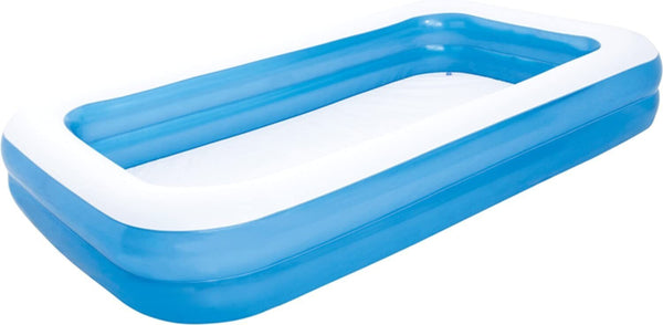 BESTWAY | Inflatable Blue Rectangular Family Pool 10' x 72" x 18"/3.05m x 1.83m x 46cm | BES115TOY00097