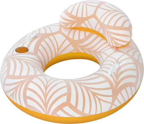 BESTWAY | H2OGo Comfort Plush Deluxe Swim Tube 46.5" x 46"/1.18m x 1.17m | BES115TOY01570
