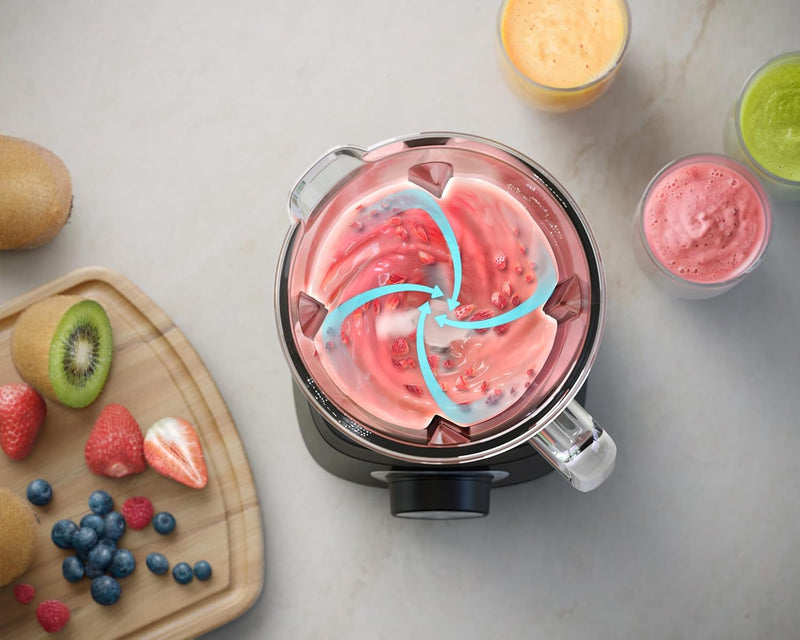 PHILIPS | 5000 Series 1200W Glass Blender 2Ltrs Black | HR3033/00