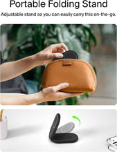 BELKIN | Fast Charge 2 In 1 Magnetic Foldable Qi2 Charger 15W Black  | TE0221623