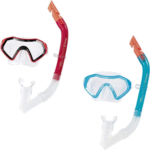 BESTWAY | Hydro-Swim Sparkling Sea Snorkel Set, Assorted | BES115TOY01304