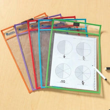 LEARNING RESOURCES UK| Write And Wipe Pockets (Set Of 5) (3+ Years) | LER0477