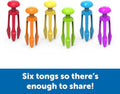 LEARNING RESOURCES UK| Tri-Grip Tongs (Set Of 6) (4+ Years) | LER2964
