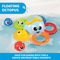 CHICCO | Gioco Bagno Billy il Polpo Bath Toy, Multi-Coloured 6-36M | 10037000000