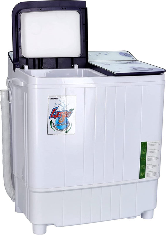 GEEPAS | Semi Automatic Mini Washing Machine 3.5Kg 360W | GSWM6473