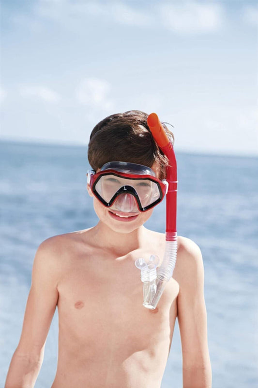 BESTWAY | Hydro-Swim Sparkling Sea Snorkel Set, Assorted | BES115TOY01304