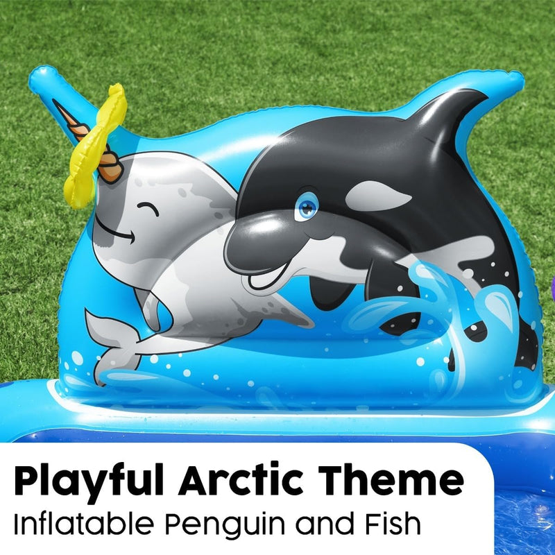 BESTWAY | Polar Pals Water Play Centre 134x131x73cm | BES115TOY01837
