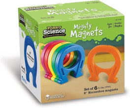 LEARNING RESOURCES UK| Primary Science Mighty Magnets (Set Of 6) (3+ Years) | LER0790