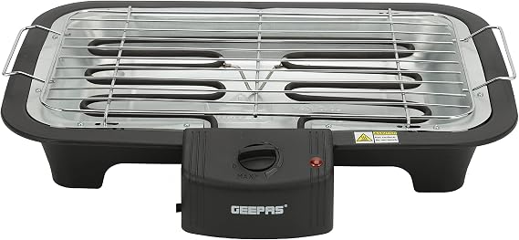 GEEPAS | 2000W Electric Barbecue Grill  Auto Thermostat | GBG9898