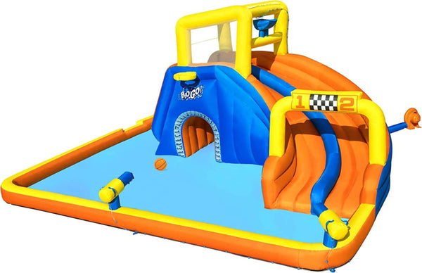BESTWAY | H2OGO! Super Speedway Mega Water Park 18'1" x 16'6" x 8'8"/5.51m x 5.02m x 2.65m | BES115TOY01363
