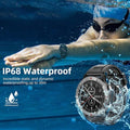 AWEI | Smart Watch - Water Resistant, Calling Smart Watch Black | H15