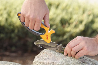 SMITHS | Jiffy-Pro Handheld Sharpener Orange/Grey | 50731