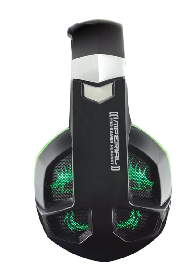 DRAGONWAR | Imperial Gaming Headset with Lighting Effect Black | G-HS-009