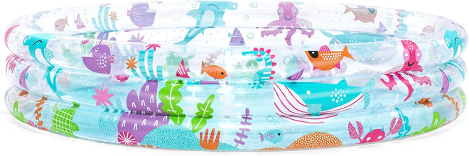 BESTWAY | Triple Ring Deep Dive Inflatable Kiddie Pool 1.52mx30cm | BES115TOY01881