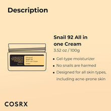 COSRX | Advanced Snail 92 All in One Cream 100g