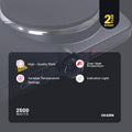 CLIKON | Dual Design Hot Plate Variable Temperature Control 2500W | CK4286