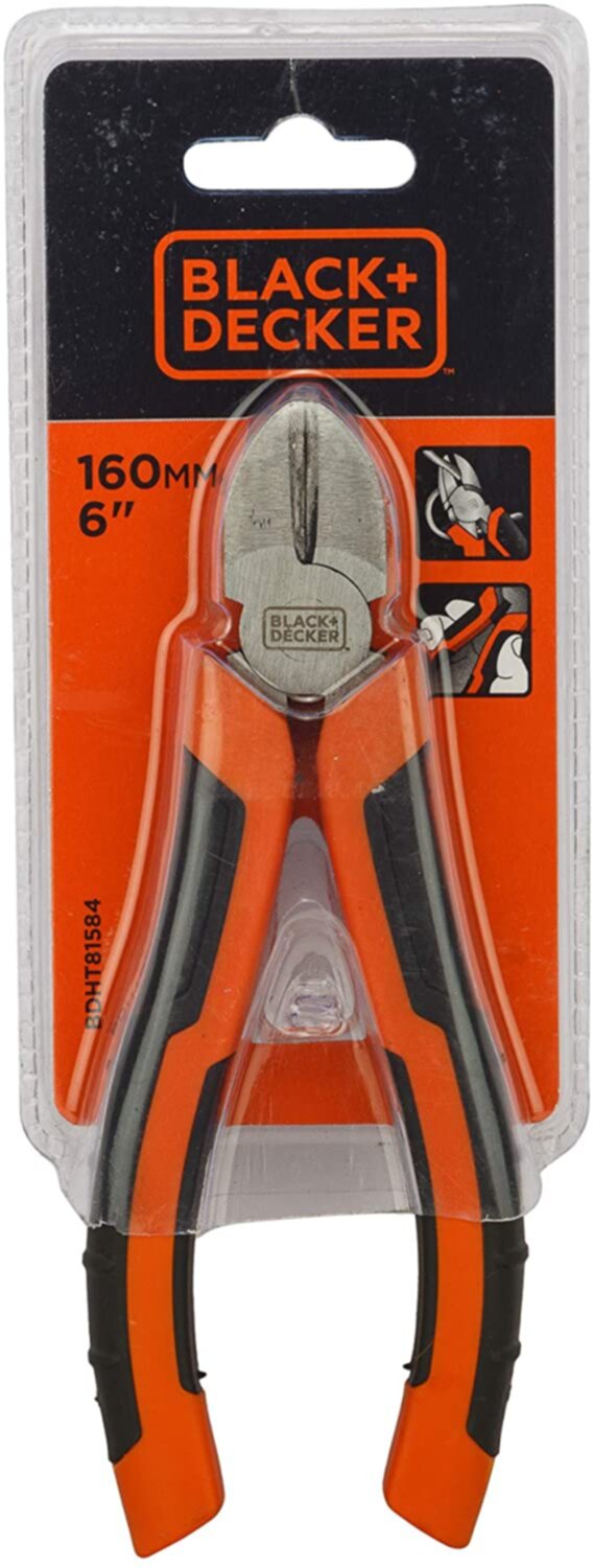 BLACK+DECKER | 160Mm Diagonal Cutting Pliers | BDHT81584