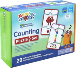 LEARNING RESOURCES UK| Numberblocks Counting Puzzle Set (1.5+ Years) | HM95401-UK