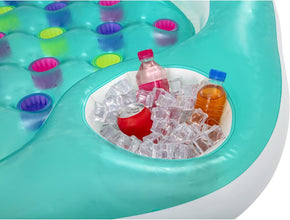 BESTWAY | Air Mattress Double Summer Colors 216x178cm | BES115TOY01817