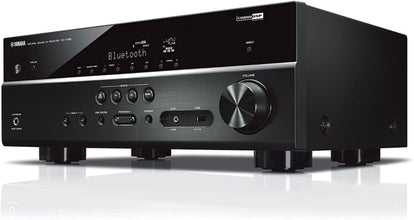 YAMAHA | 5.1-Channel 4K Ultra HD AV Receiver with Bluetooth | RX-V385