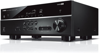 YAMAHA | 5.1-Channel 4K Ultra HD AV Receiver with Bluetooth | RX-V385