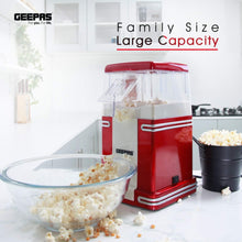 GEEPAS | Oil Free Popcorn Maker 1200W | GPM841