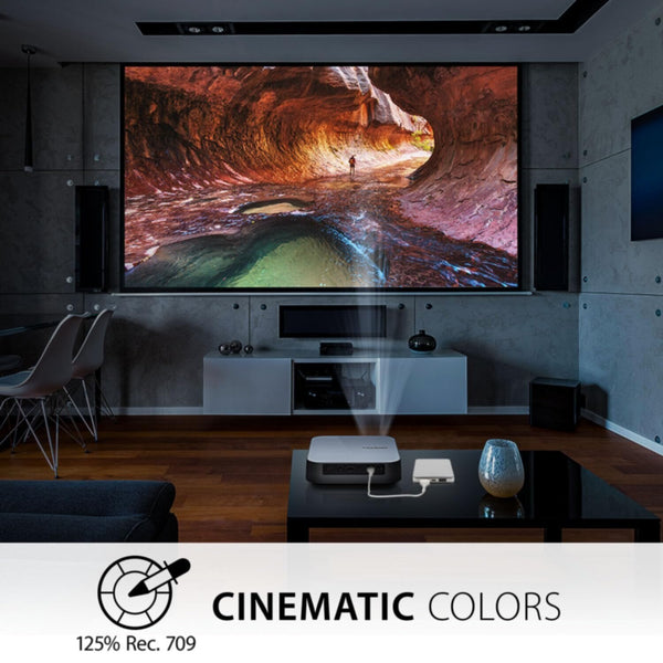 VIEWSONIC | Instant Smart 1080p Portable LED Projector with Harman Kardon Speakers | M2e