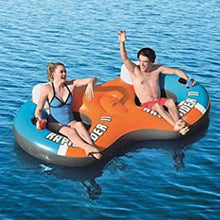 BESTWAY | CoolerZ X2 Two Person Rapid Rider Inflatable River Lake Pool Tube Float 251x132cm | BES115TOY01757