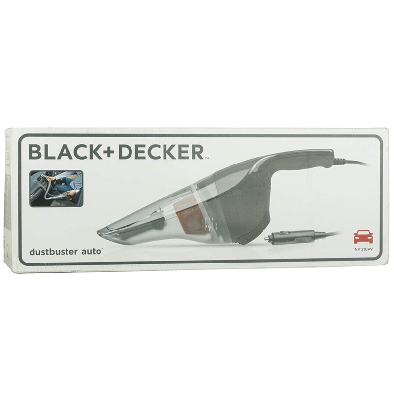 BLACK + DECKER | 12VDC EPP Auto Handheld Vacuum Cleaner with Accessory Kit | NV1210AV-B5