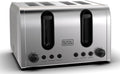 BLACK + DECKER | 4-Slice Toaster 2100W Double-Side Heating, 6- Browning settings, Defrost | ET444-B5