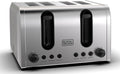 BLACK+DECKER | Four Slice Stainless Steel Toaster 2100W | ET444-B5