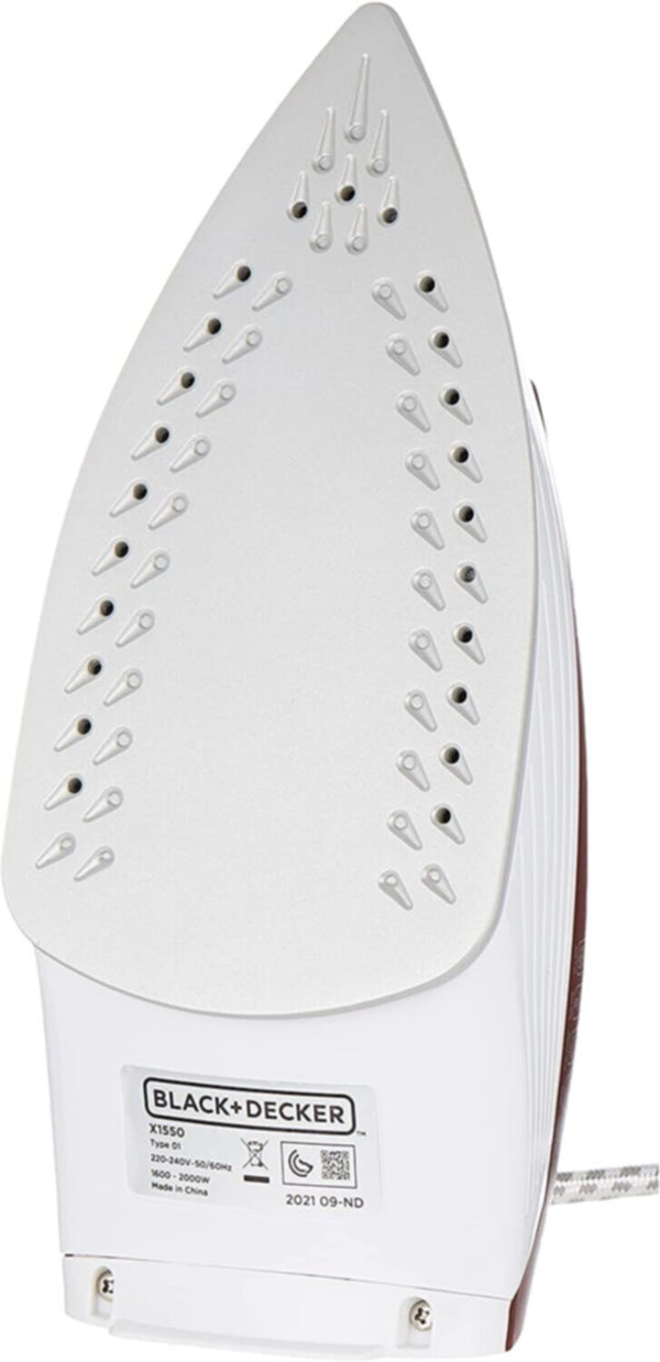 BLACK + DECKER | Steam Iron With Anti Drip 1600W | X1550-B5