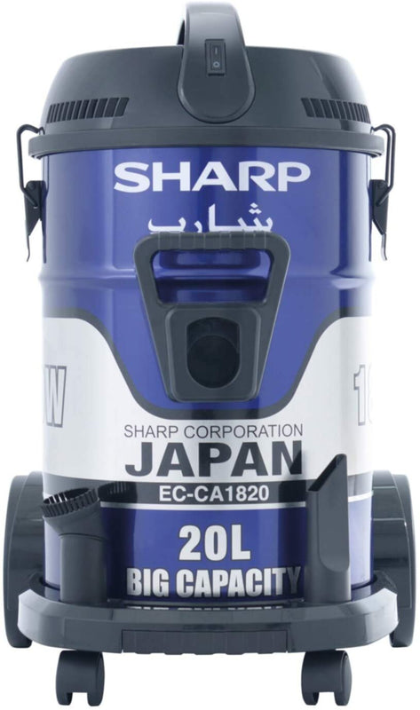 SHARP | Vacuum Cleaner Barrel Type 1800W 20Ltr | EC-CA1820-Z