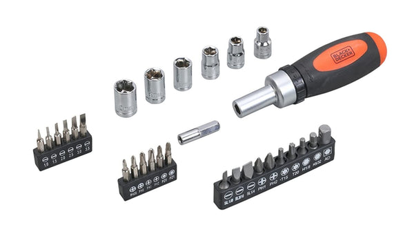 BLACK + DECKER | Hand Tool Kit 108Pcs | BMT108C