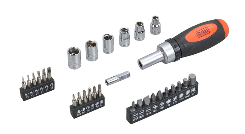 BLACK + DECKER | Hand Tool Kit 108Pcs | BMT108C