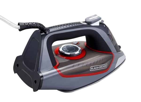 BLACK + DECKER | Steam Iron Ceramic Soleplate with Self Clean Multicolour 2200W | X2050-B5