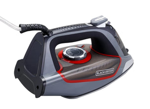 BLACK + DECKER | Steam Iron Ceramic Soleplate with Self Clean Multicolour 2200W | X2050-B5