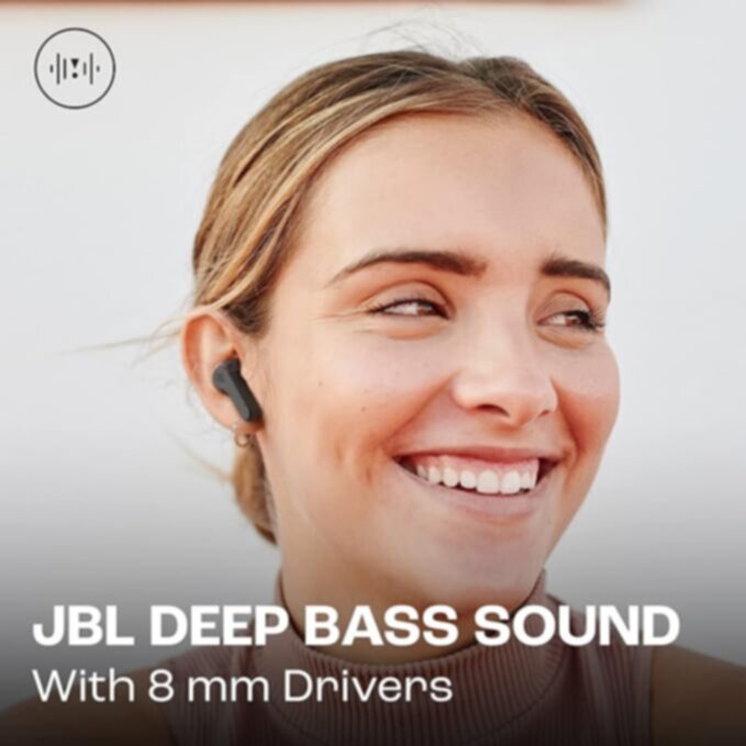 JBL|  Wavebeam Black True Wireless Earbuds | 301001000000569